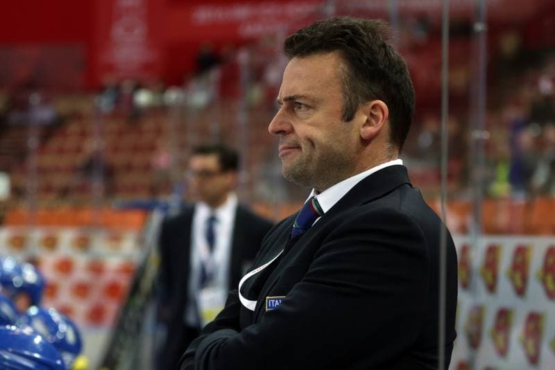 Ice Hockey. World Championship Division 1A. Slovenia - Italy. 24.04.2016