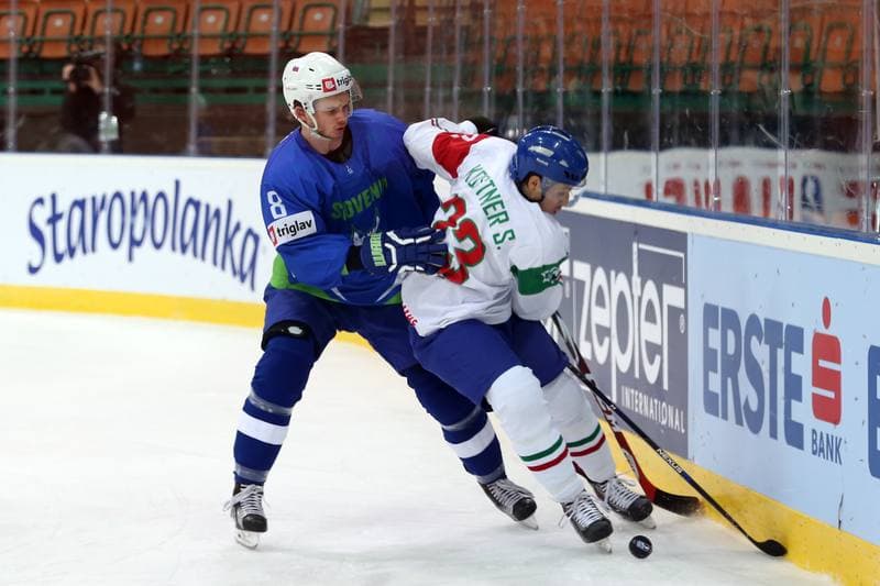 Ice Hockey. World Championship Division 1A. Slovenia - Italy. 24.04.2016