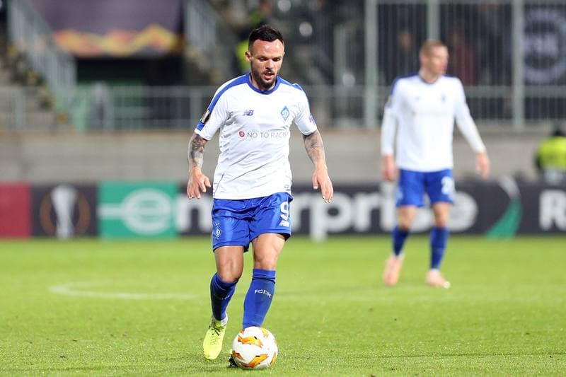 Football. UEFA Europa League. FK Jablonec - Dynamo Kyiv. 04.10.2018