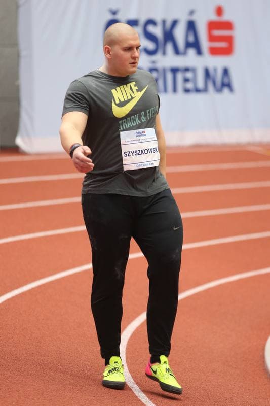 Athletics. Czech Indoor Gala 2017. Shot Put. 14.02.2017