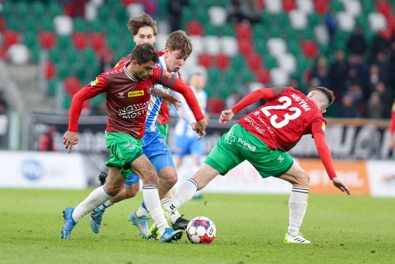 Football. Fortuna I Liga. Zaglebie Sosnowiec - Stal Rzeszow. 23.04.2024