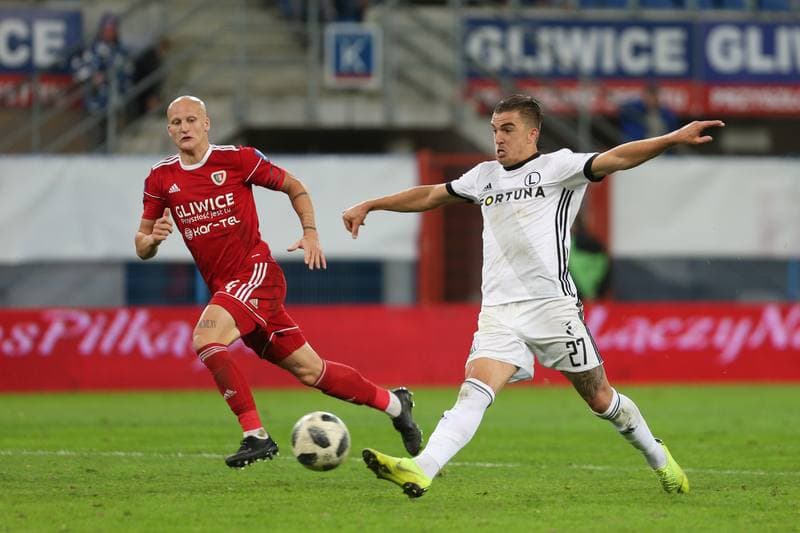 Football. Polish Cup. Piast Gliwice - Legia Warsaw. 30.10.2018