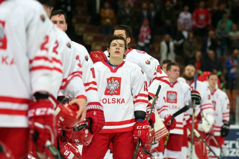 Ice Hockey. World Championship Division 1A. Italy - Poland. 23.04.2016