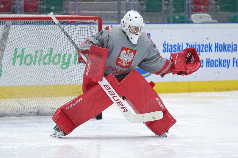 Ice Hockey. Poland national team. Training. 06.05.2024