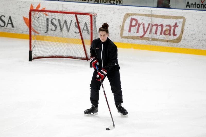 Ice Hockey. Women's U18 National Team. Training. 03.01.2019