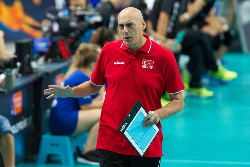 Volleyball. CEV EuroVolley. Belgium - Turkey. 27.08.2017