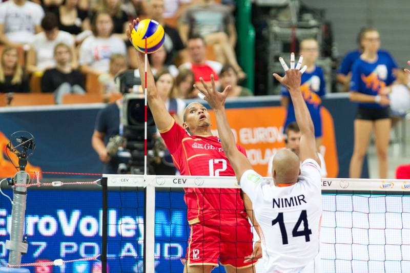 Volleyball. CEV EuroVolley. France - Netherlands. 27.08.2017