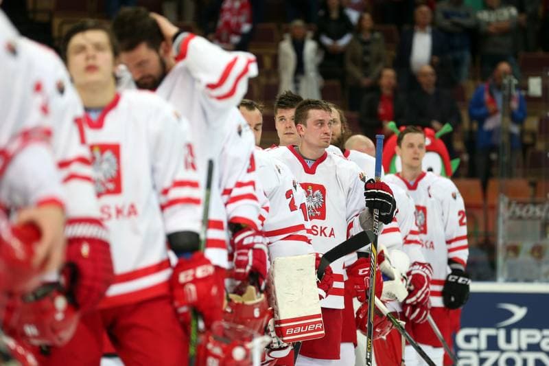 Ice Hockey. World Championship Division 1A. Italy - Poland. 23.04.2016