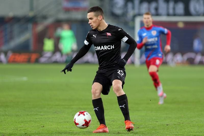 Football. Lotto Ekstraklasa. Piast Gliwice - Cracovia Krakow. 18.11.2017