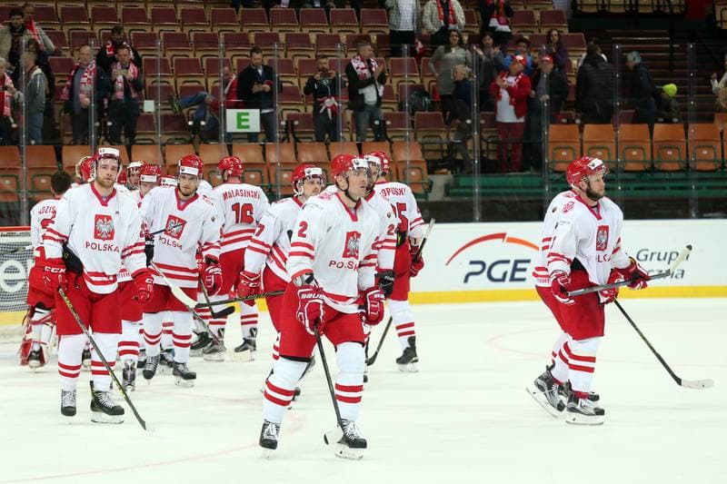 Ice Hockey. World Championship Division 1A. Italy - Poland. 23.04.2016