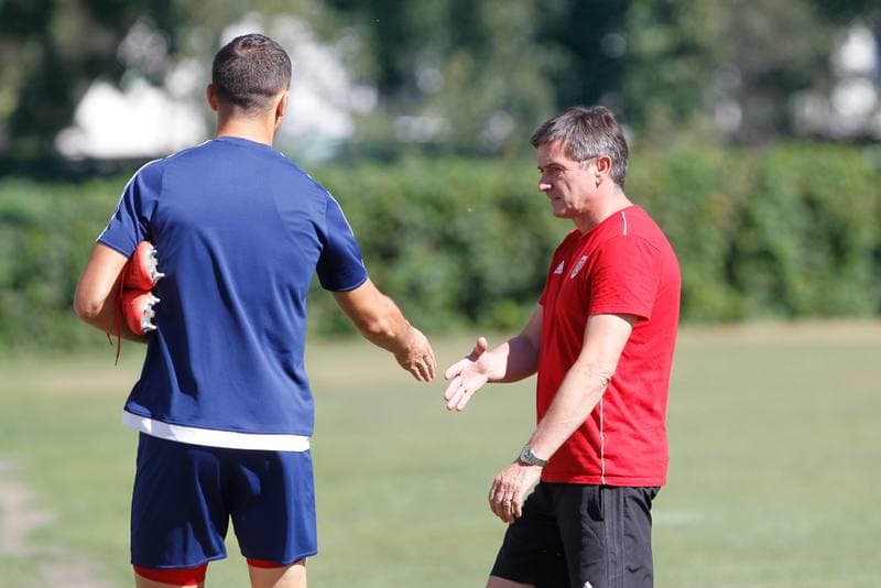 Football. Piast Gliwice. Training. 07.08.2018