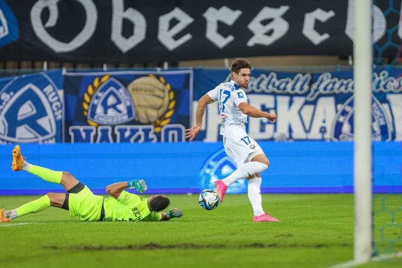 Football. PKO BP Ekstraklasa. Ruch Chorzow - Stal Mielec. 01.09.2023