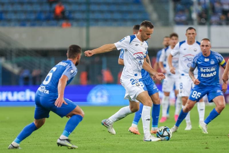 Football. PKO BP Ekstraklasa. Ruch Chorzow - Stal Mielec. 01.09.2023