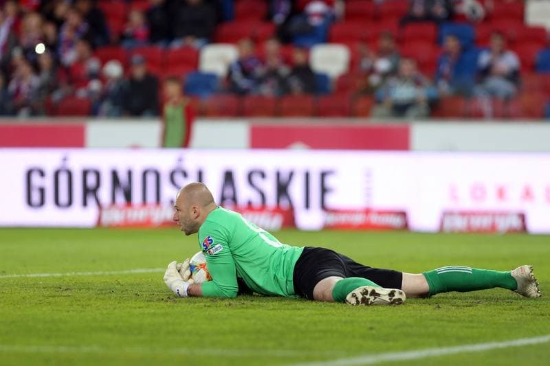 Football. Lotto Ekstraklasa. Gornik Zabrze - Arka Gdynia. 22.04.2019