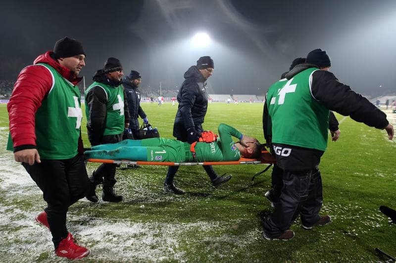 Football. Lotto Ekstraklasa. Zaglebie Sosnowiec - Lech Poznan. 16.12.2018