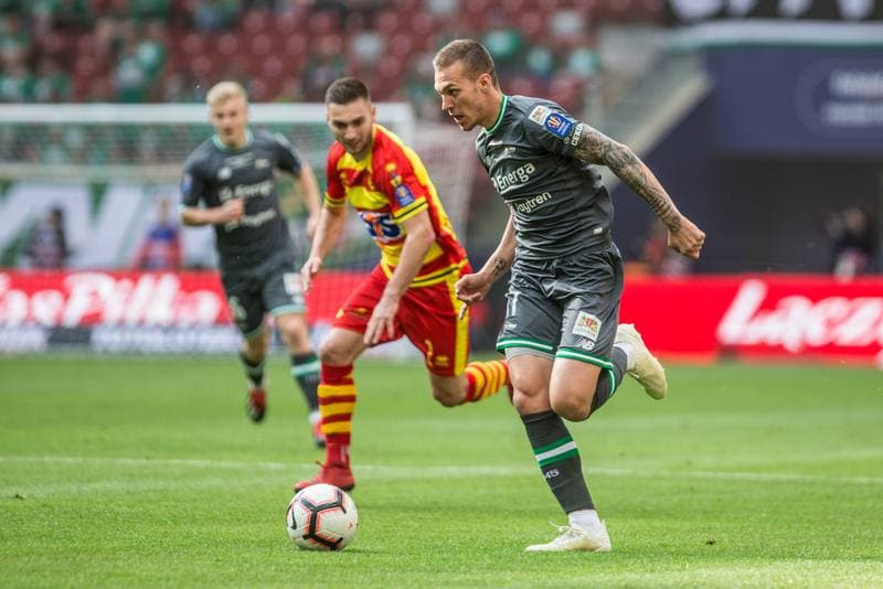 Football. Polish Cup. Jagiellonia Bialystok - Lechia Gdansk. 02.05.2019