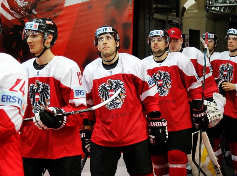 Ice Hockey. World Championship Division 1A. Korea - Austria. 23.04.2016