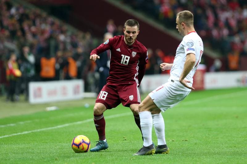 Football. Euro 2020 Qualifiers. Poland - Latvia. 24.03.2019