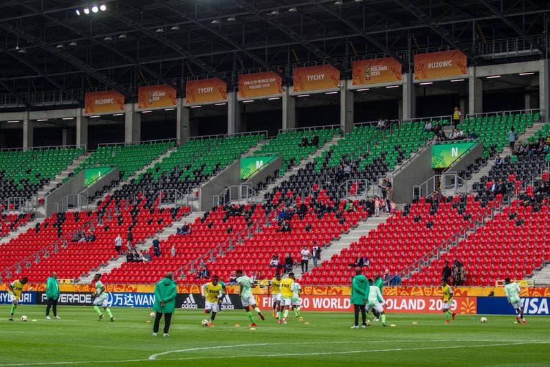 Football. FIFA U-20 World Cup. Qatar - Nigeria. 24.05.2019