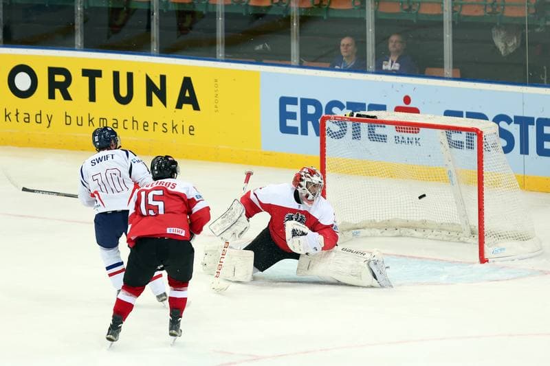 Ice Hockey. World Championship Division 1A. Korea - Austria. 23.04.2016