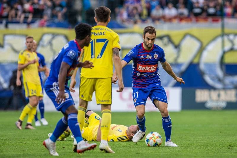 Football. UEFA Champions League. Piast Gliwice - BATE Borisov. 17.07.2019