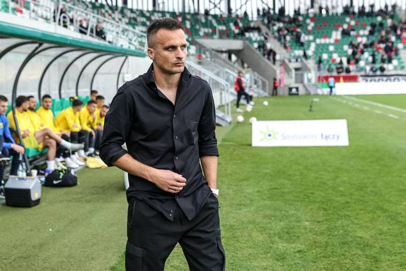 Football. Betclic II liga. Zaglebie Sosnowiec - Wieczysta Krakow. 26.10.2024