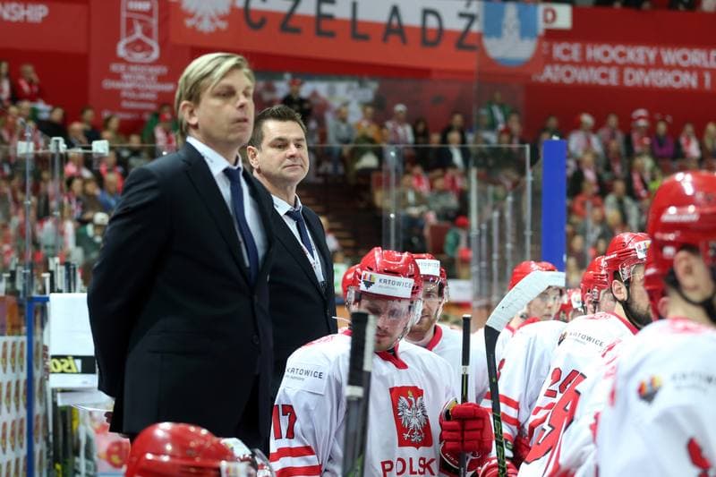 Ice Hockey. World Championship Division 1A. Italy - Poland. 23.04.2016
