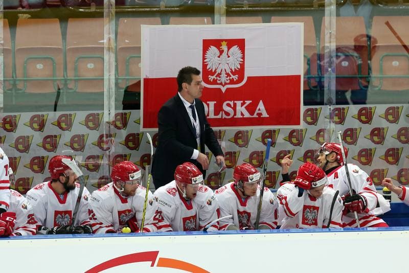 Ice Hockey. World Championship Division 1A. Italy - Poland. 23.04.2016
