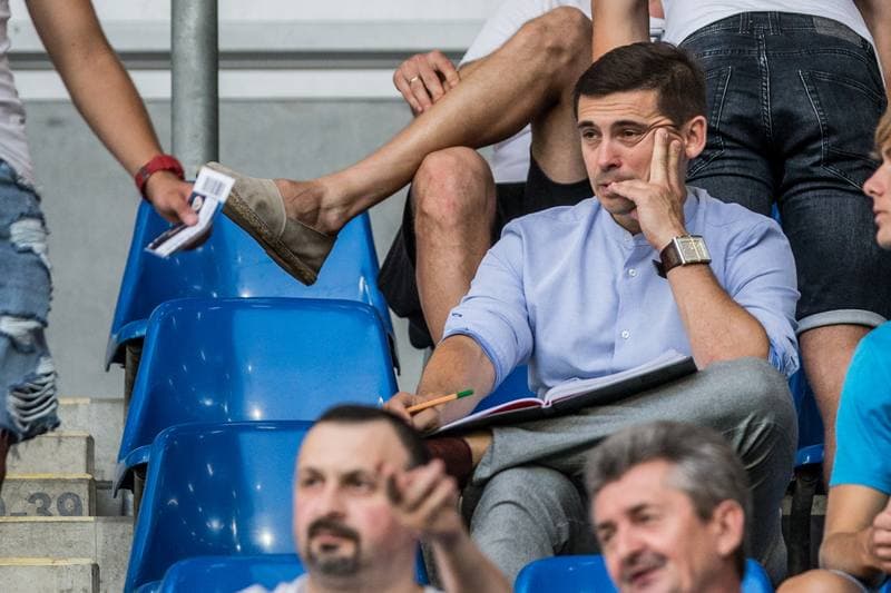 Football. UEFA Europa League. Piast Gliwice - Riga FC. 25.07.2019