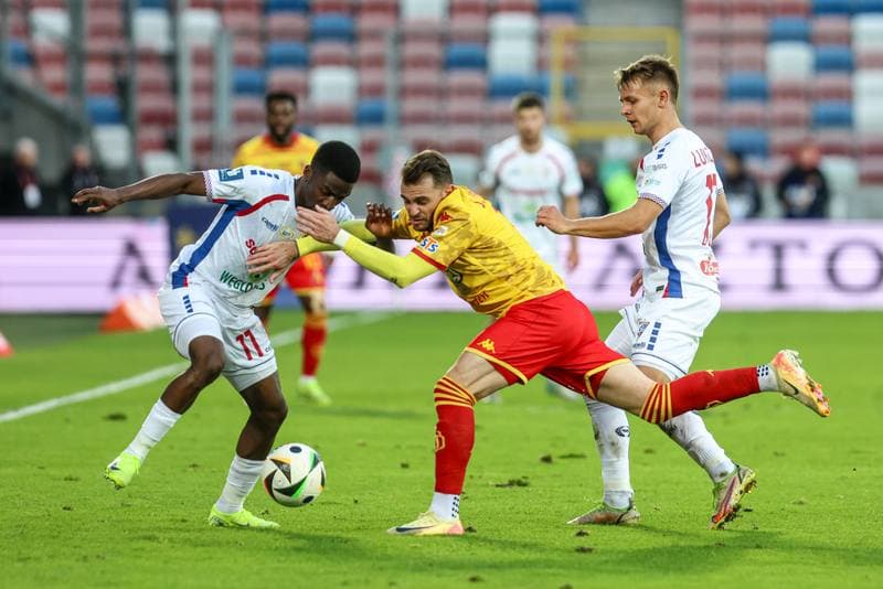 Football. PKO BP Ekstraklasa. Gornik Zabrze - Jagiellonia Bialystok. 03.11.2024