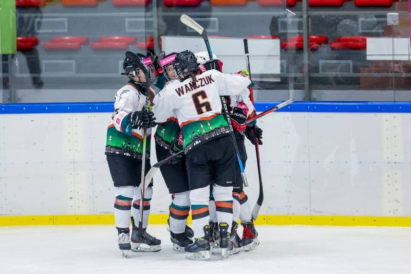 Ice Hockey. Tauron Liga Hokeja Kobiet. Kojotki Naprzod Janow - SMS Polonia Bytom. 09.09.2023