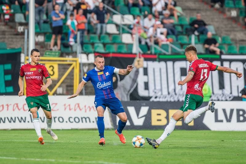 Football. Fortuna I Liga. Zaglebie Sosnowiec - Podbeskidzie Bielsko-Biala. 27.07.2019