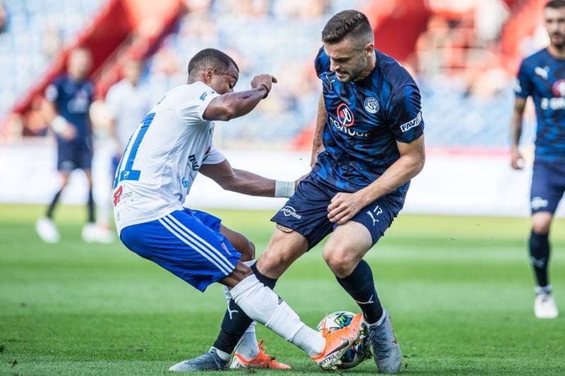 Football. Fortuna:Liga. Banik Ostrava - 1 FC Slovacko. 23.08.2019