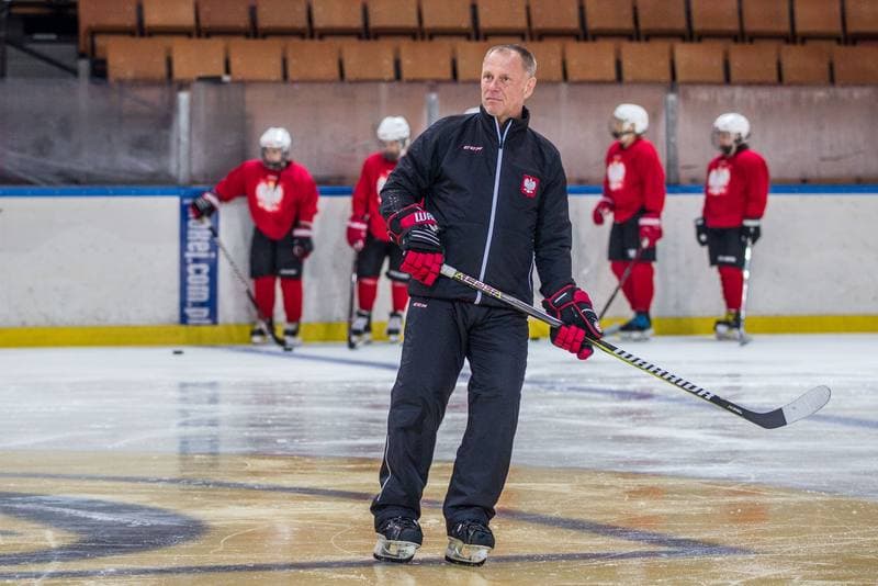 Ice Hockey. Poland national team. Training. 05.09.2019