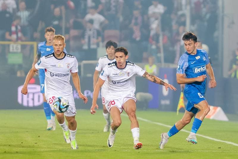 Football. PKO BP Ekstraklasa. Gornik Zabrze - Ruch Chorzow. 15.09.2023