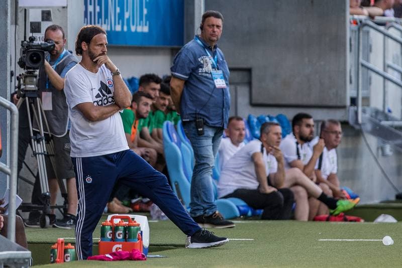 Football. UEFA Europa League. Slovan Bratislava - KF Feronikeli. 24.07.2019