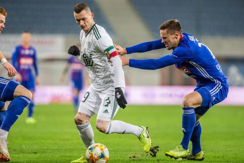 Football. PKO BP Ekstraklasa. Piast Gliwice - Slask Wroclaw. 30.11.2019