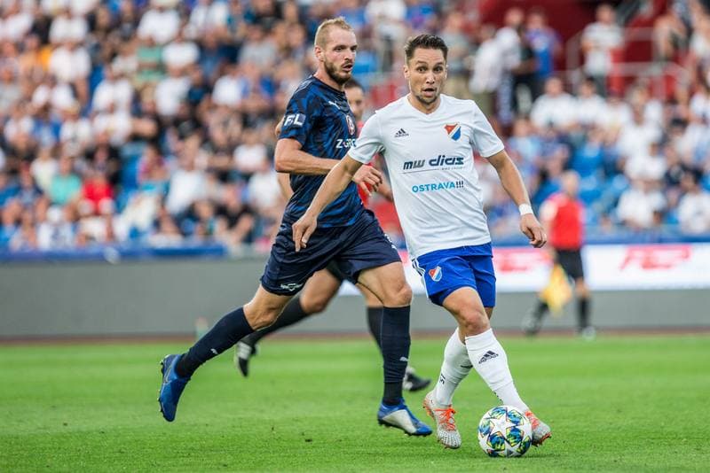 Football. Fortuna:Liga. Banik Ostrava - 1 FC Slovacko. 23.08.2019