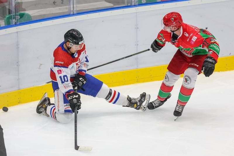 Ice Hockey. Tauron Hokej Liga. Zaglebie Sosnowiec - Marma Ciarko STS Sanok. 17.09.2023