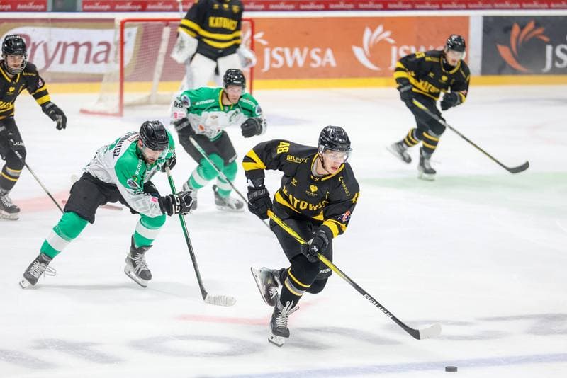 Ice Hockey. Tauron Hokej Liga. JKH GKS Jastrzebie - GKS Katowice. 19.09.2023