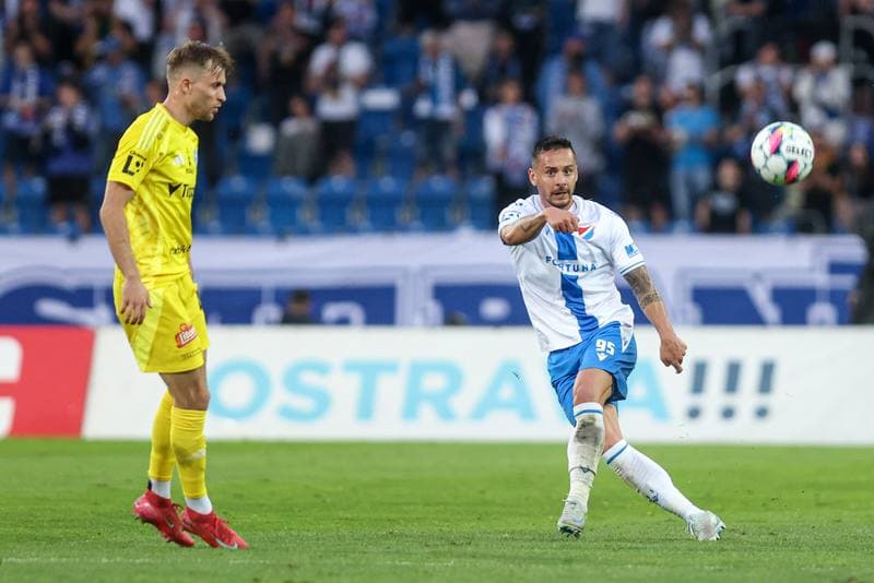 Football. Chance Liga. Banik Ostrava - Sigma Olomouc. 03.05.2025