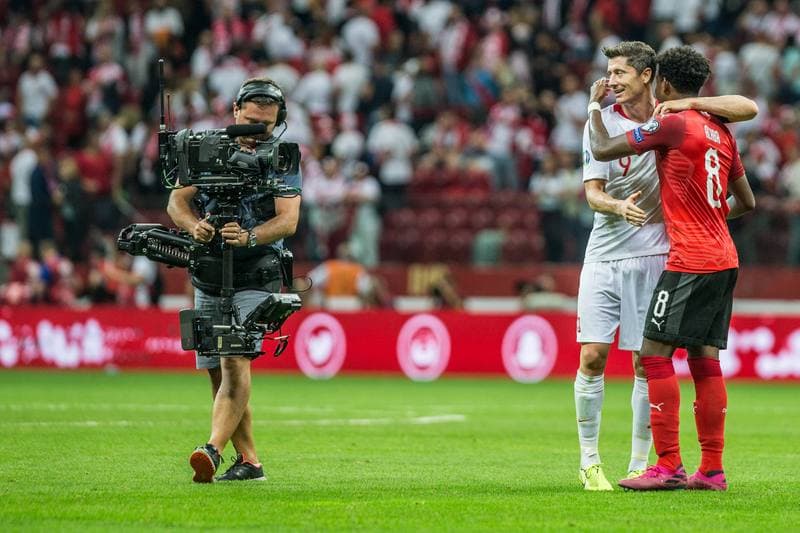 Football. Euro 2020 Qualifiers. Poland - Austria. 09.09.2019