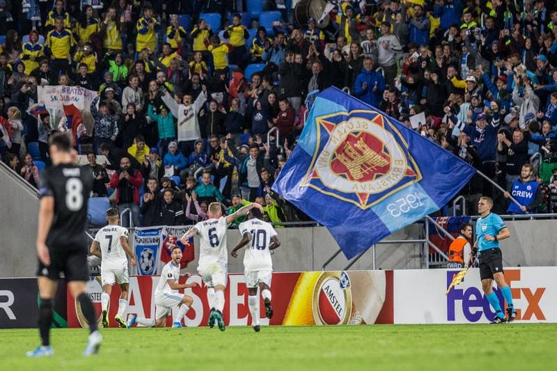 Football. UEFA Europa League. Slovan Bratislava - Besiktas. 19.09.2019