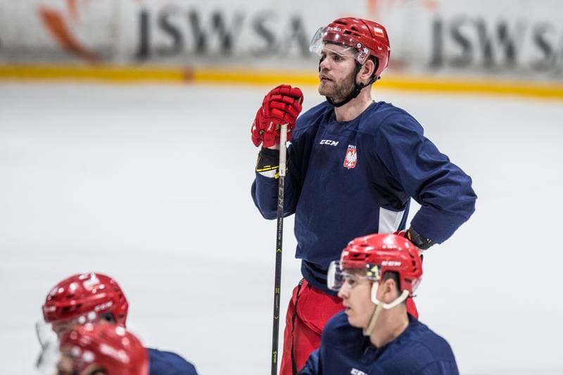 Ice Hockey. Poland national team. Training. 02.11.2020