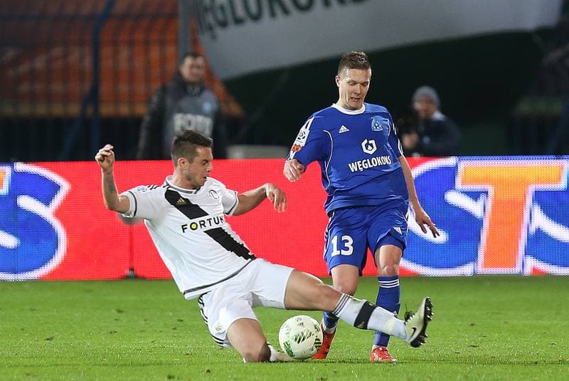 Football. Ekstraklasa. Ruch Chorzow - Legia Warsaw. 19.04.2016