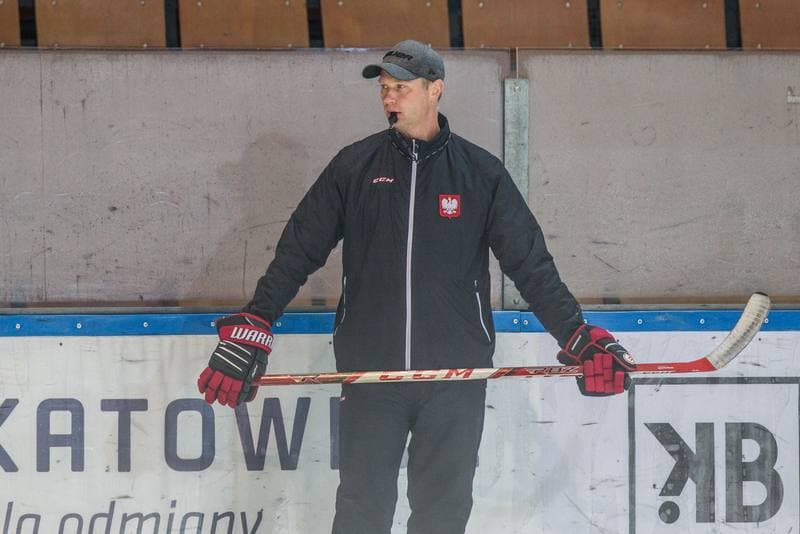 Ice Hockey. Poland national team. Training. 24.09.2019