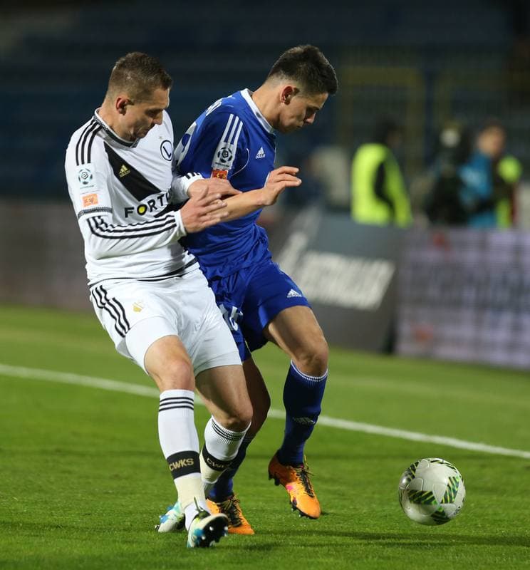 Football. Ekstraklasa. Ruch Chorzow - Legia Warsaw. 19.04.2016