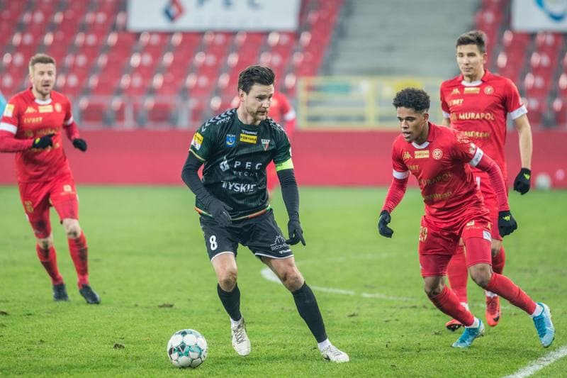 Football. Fortuna I Liga. GKS Tychy - Widzew Lodz. 03.12.2020