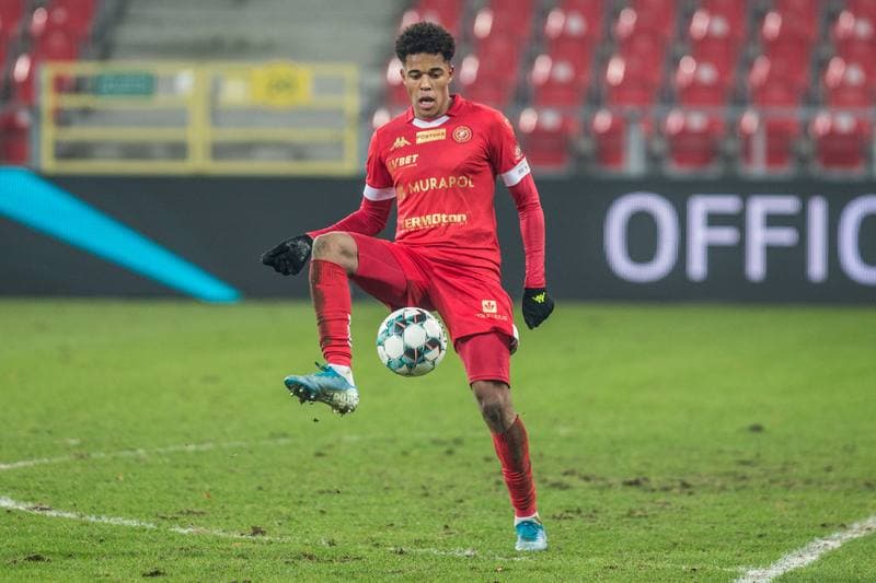 Football. Fortuna I Liga. GKS Tychy - Widzew Lodz. 03.12.2020