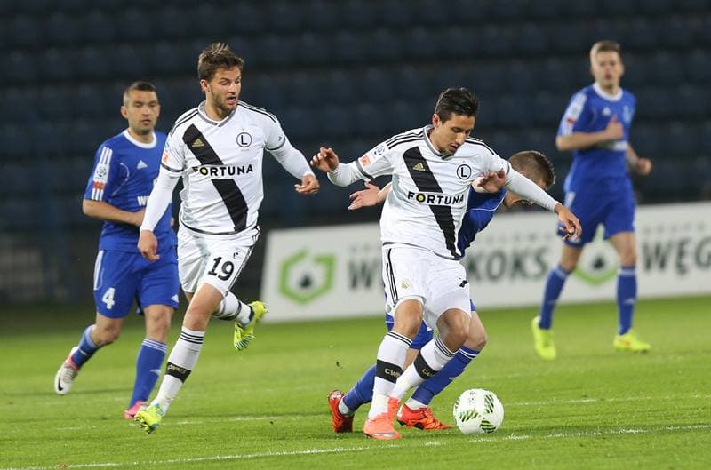 Football. Ekstraklasa. Ruch Chorzow - Legia Warsaw. 19.04.2016